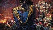 Mikhail Vrubel The Demon sat oil painting picture wholesale